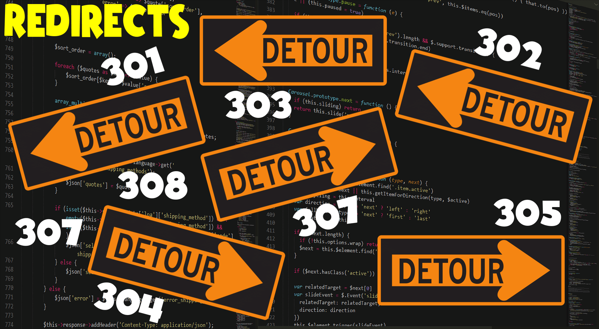 Types of redirects for SEO 1